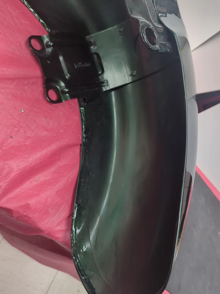 2005 KAWASAKI VULCAN VN2000 FRONT FENDER EMERALD GREEN OEM NEW READ DESCRIPTION  - Image 4 of 4