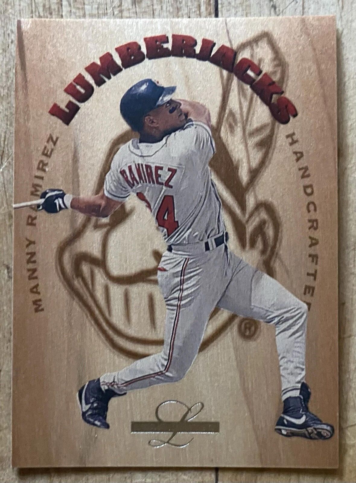 1995 Leaf Limited Lumberjacks Manny Ramirez #14~ 4443/5000