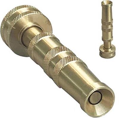 #ad High Pressure Hose Nozzle Heavy Duty Brass Water Hose Nozzles for Garden $22.00