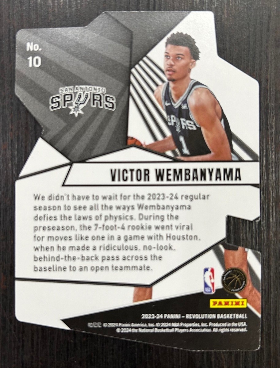 その他 Victor Wembanyama Star Factor Die-Cut RC Victor Wembanyama 2023 Revolution #10 Star Factor /(SSP
