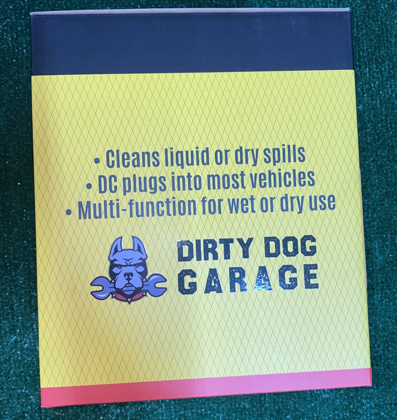 Dirty Garage Auto Vacuum Canister