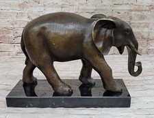 Elephant Statue Captivating Symbol of Prosperity and Good Luck in Bronze Barye