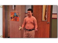 Shirtless Gibby ICarly 3 x 5 Feet Flag Banner College Dorm