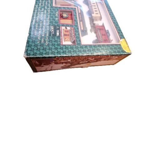 New Bright Holiday Village Train Set With Sound Effects 1995 Works #174 Woks Vtg - Picture 5 of 12