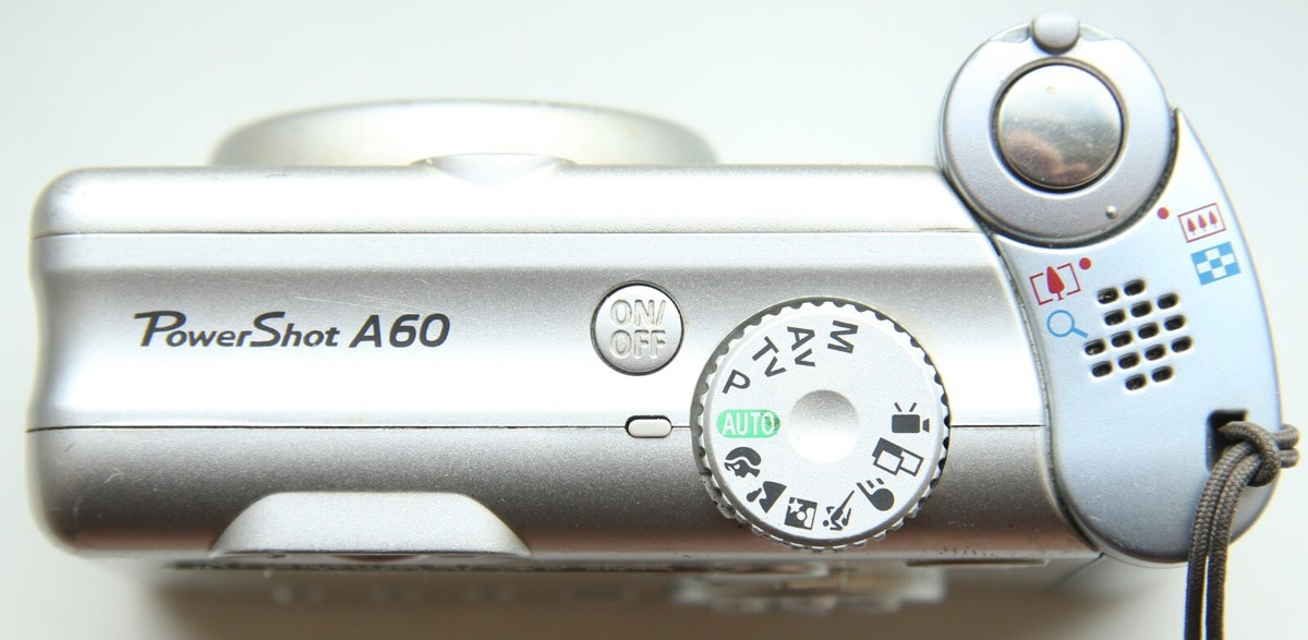 Buy Canon PowerShot A60 2.0MP Digital Camera - Silver online | eBay