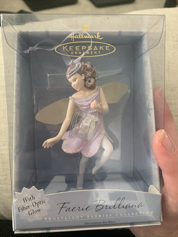 Hallmark Faerie Brilliana Frostlight Faeries Collection Ornament GUC #8