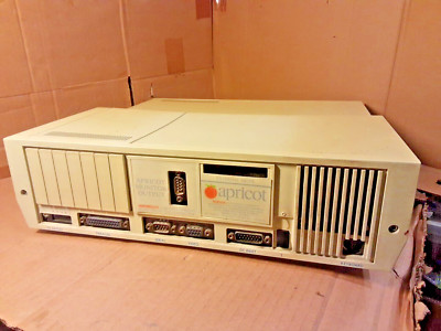 Vintage Apricot XNI520 MAINFRAME BASE PLUS XN POWER SUPPLY UNIT, WORKS