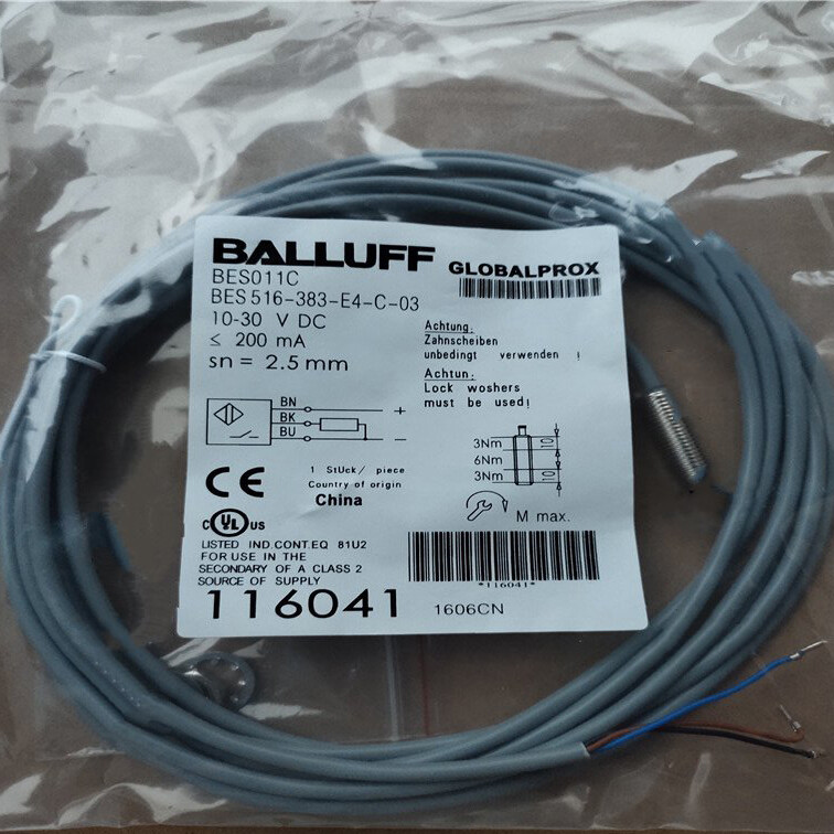 Interruttore di prossimità induttivo 2mm BES516 324 G E4 C 03