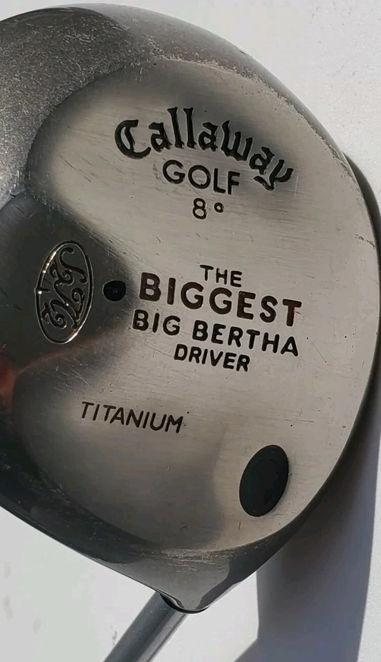 Driver Callaway The Biggest Big Bertha 8° diestro titanio - ultra ligero firme flexible Foto 2 de 4