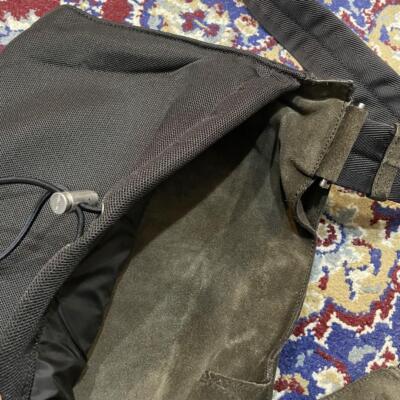 99AW PRADA　Leather Bonding Body Bag PRADA Body Bag Shoulder Bag Leather Bonding 99AW Logo Plate Black