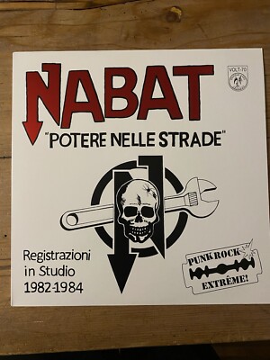 Nabat Potere Nelle Strade Vinyl grün PNV-77 US 19 Ex limitiert mit Einsatz