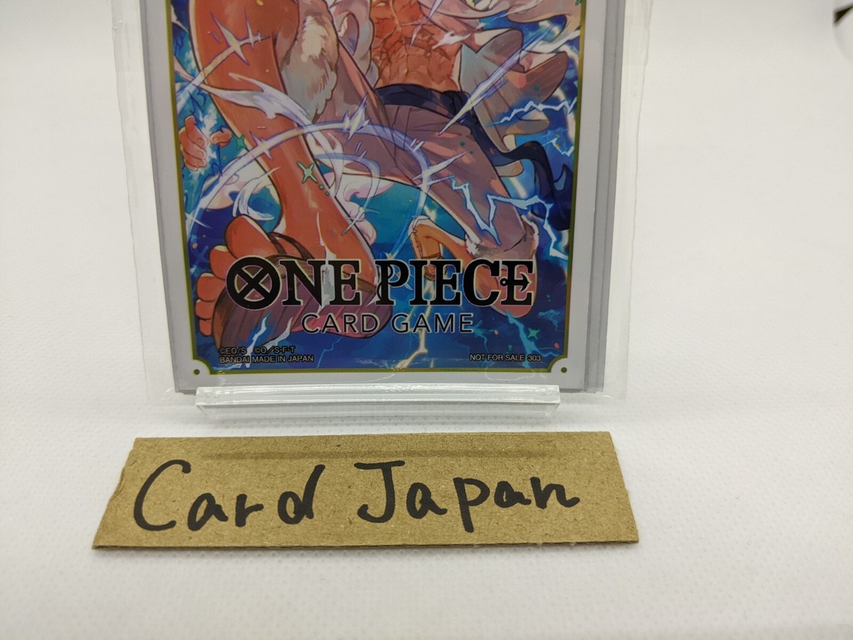 Monkey D Luffy NIka 10 Sleeves 2023 Promotion One Piece Card