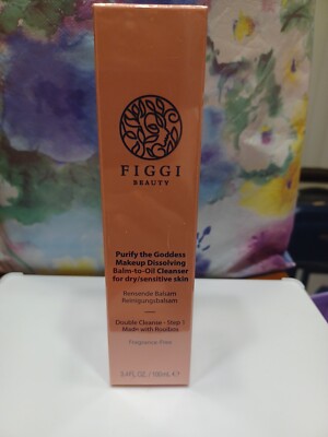 Figgi Purify The Goddess Makeup Dissolving Balm-to-Oil Cleanser. 100 ml, Sealed.