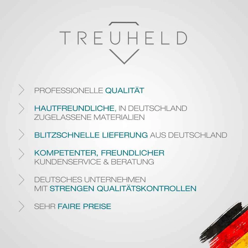 Treuheld® - Flesh Tunnel - Titan - Extra Lang - Silber (1075) - Bild 4 von 4