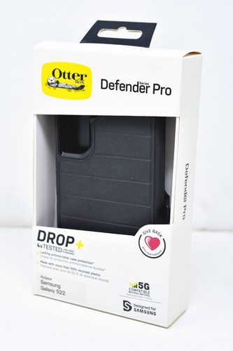 OtterBox Defender Pro Series Case w/ Holster Clip for Samsung Galaxy S22 BLACK - $20.48