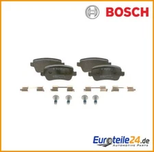 Brake pad set, disc brake Bosch 0986494126 for Fiat