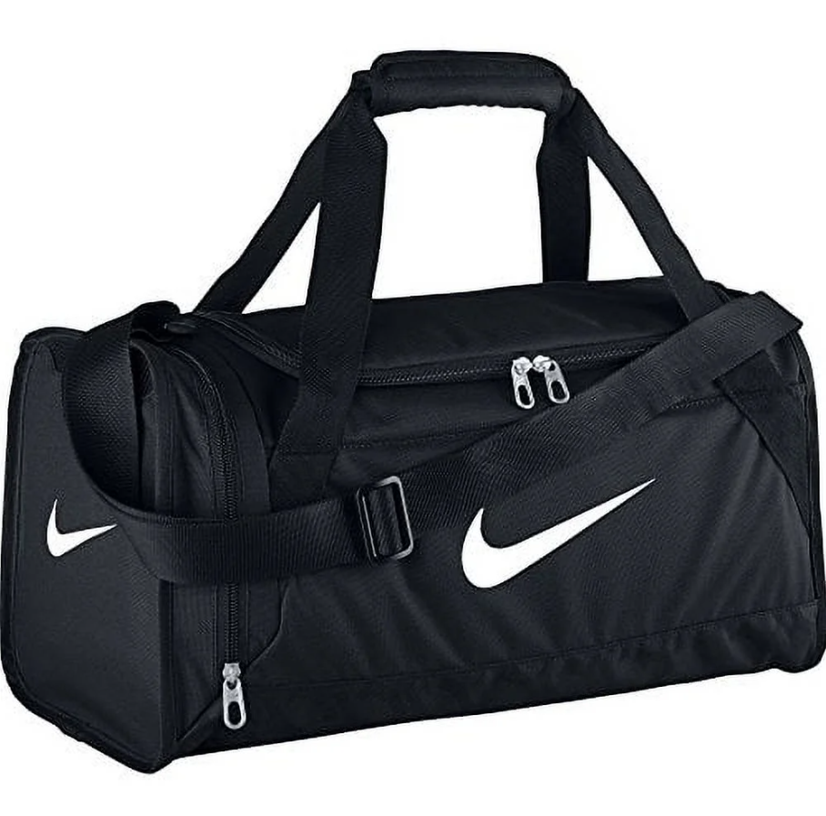 NIKE BA4832 BLACK BRASILLIA 6 SMALL DUFFLE BAG 883153883511| eBay