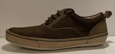 John Varvatos shoes tan canvas lace‎ up oxford 8M John Varvatos USA Oxford Shoes - Size Mens 8.5M Brown  main image 2