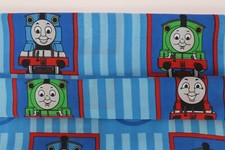 Thomas and Friends Train Twin Sheet Set 1- Flat 1- Fitted Vtg 2001 Dan River USA