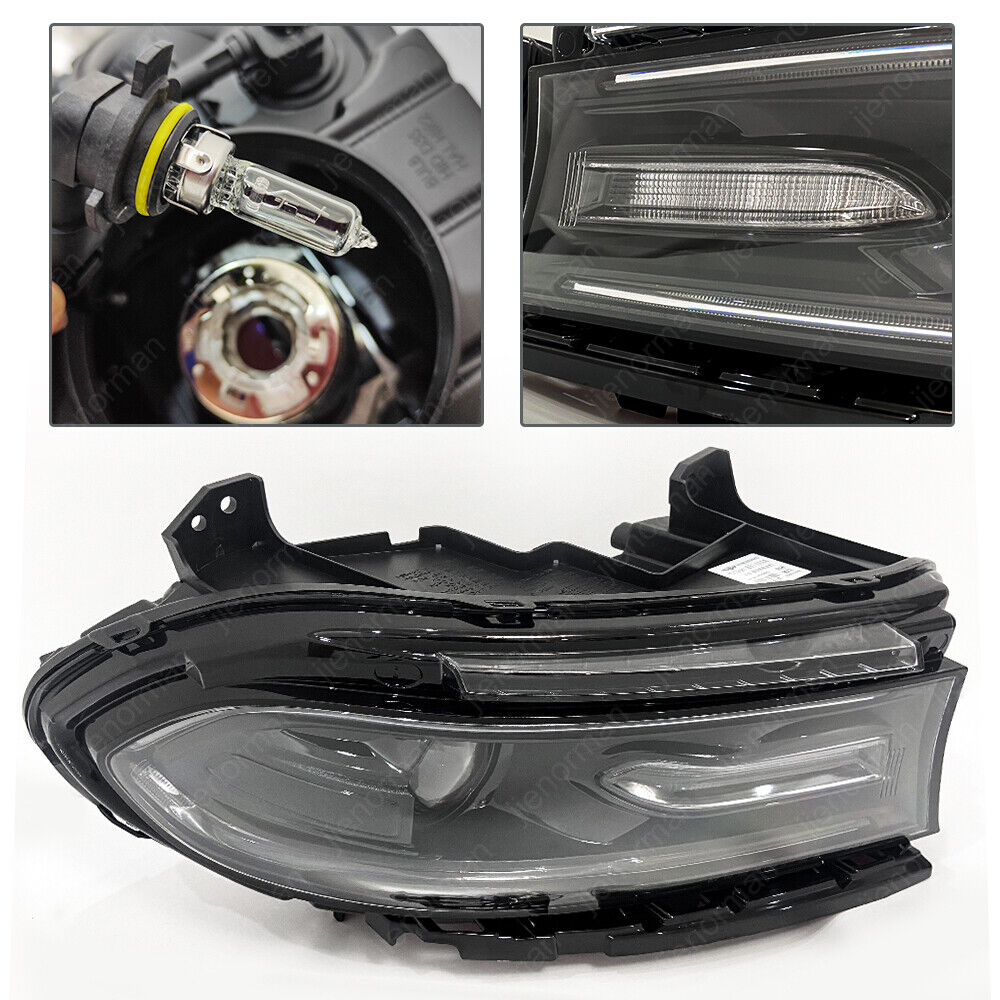 Right Passenger Side For 15-23 Dodge Charger Headlight Headlamp Halogen RH  DRL eBay