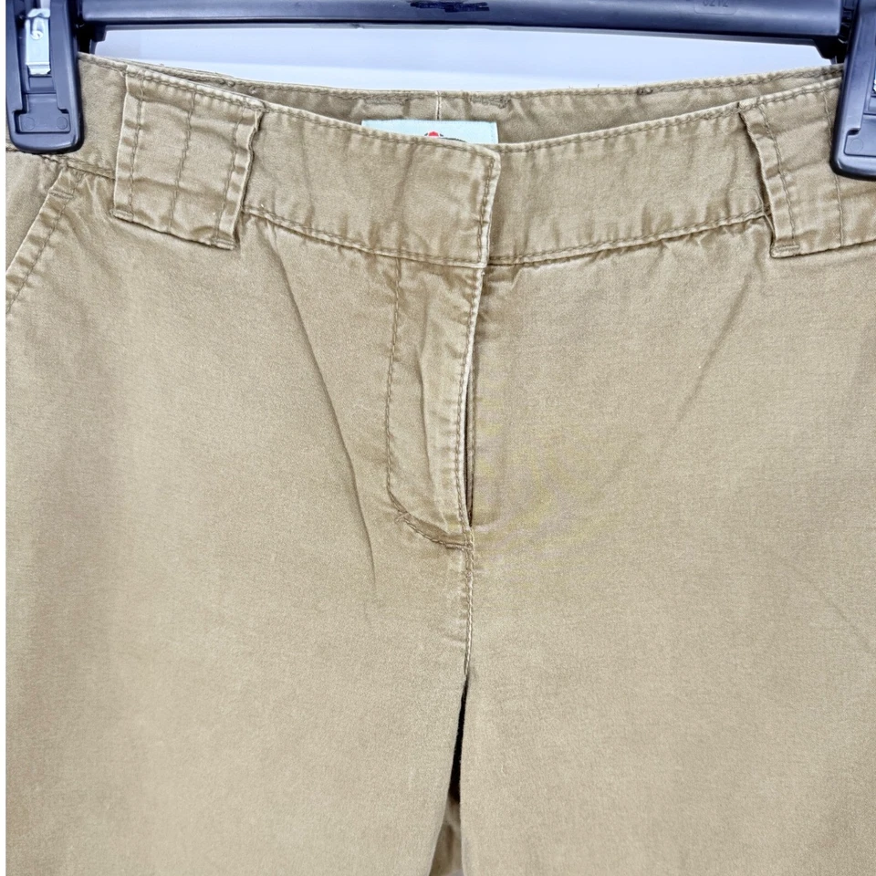 Pantalones de pierna ancha Sitwell Vendidos en Anthropologie verde oliva para mujer talla 8 Foto 2 de 4