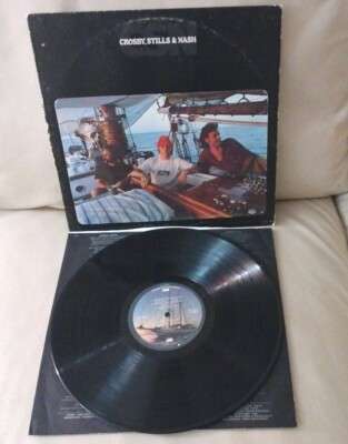 Crosby Stills & Nash  CSN SD 19104 Vinyl LP Record Album