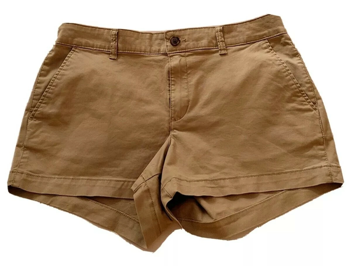 Khaki spandex shorts sale