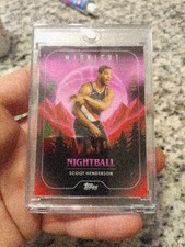 Scoot Henderson 2023-24 Topps Midnight Nightball Rookie 46/99!