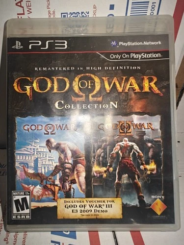 God of War Collection (Sony Playstation 3, 2009, PS3) w/ Manual