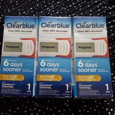 Clearblue Early Digital Pregnancy Test With Smartguard-3 Test-04/30/2027