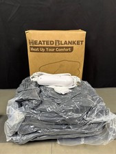 Eydna Electric Heated Blanket Full Size 72" 84" with 9 Heating Levels 1-10Hs A