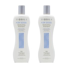 BioSilk Silk Therapy Moisturizing Shampoo for Dogs - 12 Fl Oz Pack of 2 
