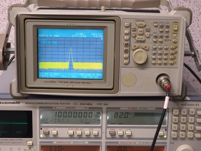 ADVANTEST U4941 RF FIELD ANALYZER S/N 73140291 Made in Japan / Spectrum Analyzer