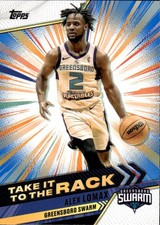 2023-24 Topps G-League Alex Lomax #TTR-30 Take It to the Rack Blue 27K