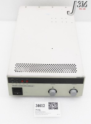 XANTREX PROGMABLE DC Netzteil 600V 2A XHR 600-2 AMAT 1140-00152