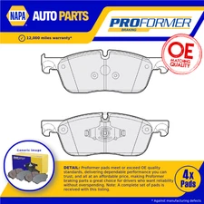 Brake Pads Set fits JAGUAR E-PACE X540 2.0D Front 2017 on Proformer Quality