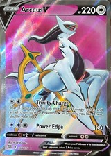 Arceus V 165/172 Ultra Rare Brilliant Stars Pokémon Card Near Mint NM Full Art on eBay