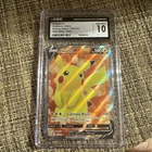 2022 Pokemon Brilliant Stars - Pikachu V #157/172 CGC 10 Gem Mint
