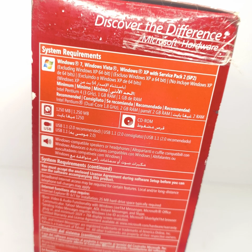 Webcam USB Camera Microsoft LifeCam VX-5000 Windows Live Messenger Vintage 2000s - image 3 of 4