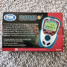 Excalibur Fox Sports Electronic 2007 Handheld Football Game FX204