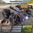 Double-Sided RC Stunt Car with Gesture Control, 360° Rotating Drift Car Toy with — photo 2
