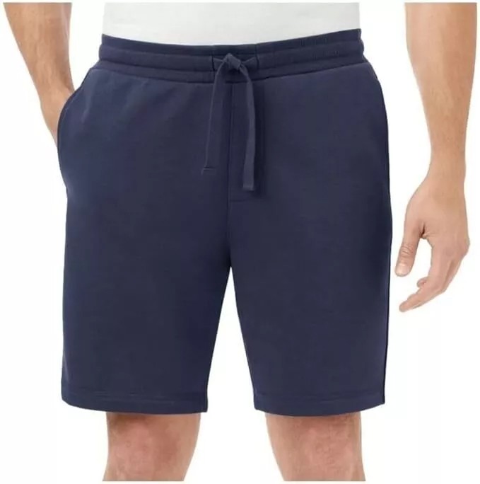Members Mark Mens French Terry Shorts in Blue Cove XXL 3690₽