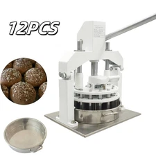 12PCS Table Top Manual Dough Divider 3.17oz-16.93oz Dough Cutting Machine
