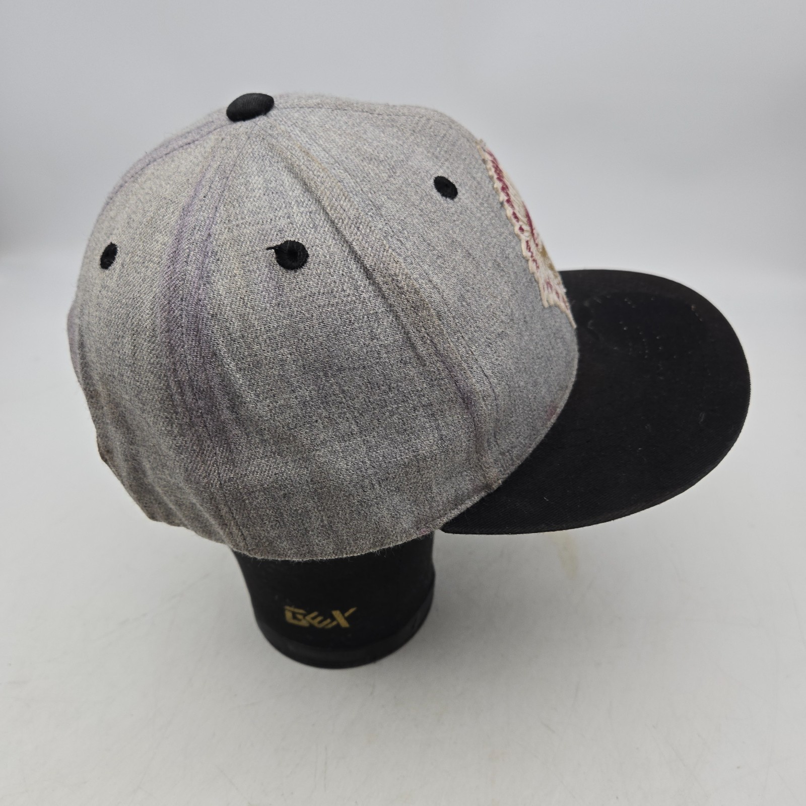 Carbon Elements Snapback Hat Baseball Cap Gray Sk… - image 10