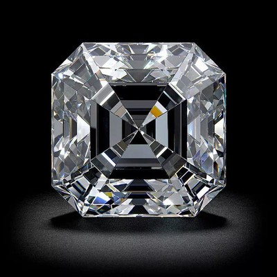 1CT D Color VVS1 Asscher Lab Diamond   Eco-Luxe, Precision Cut