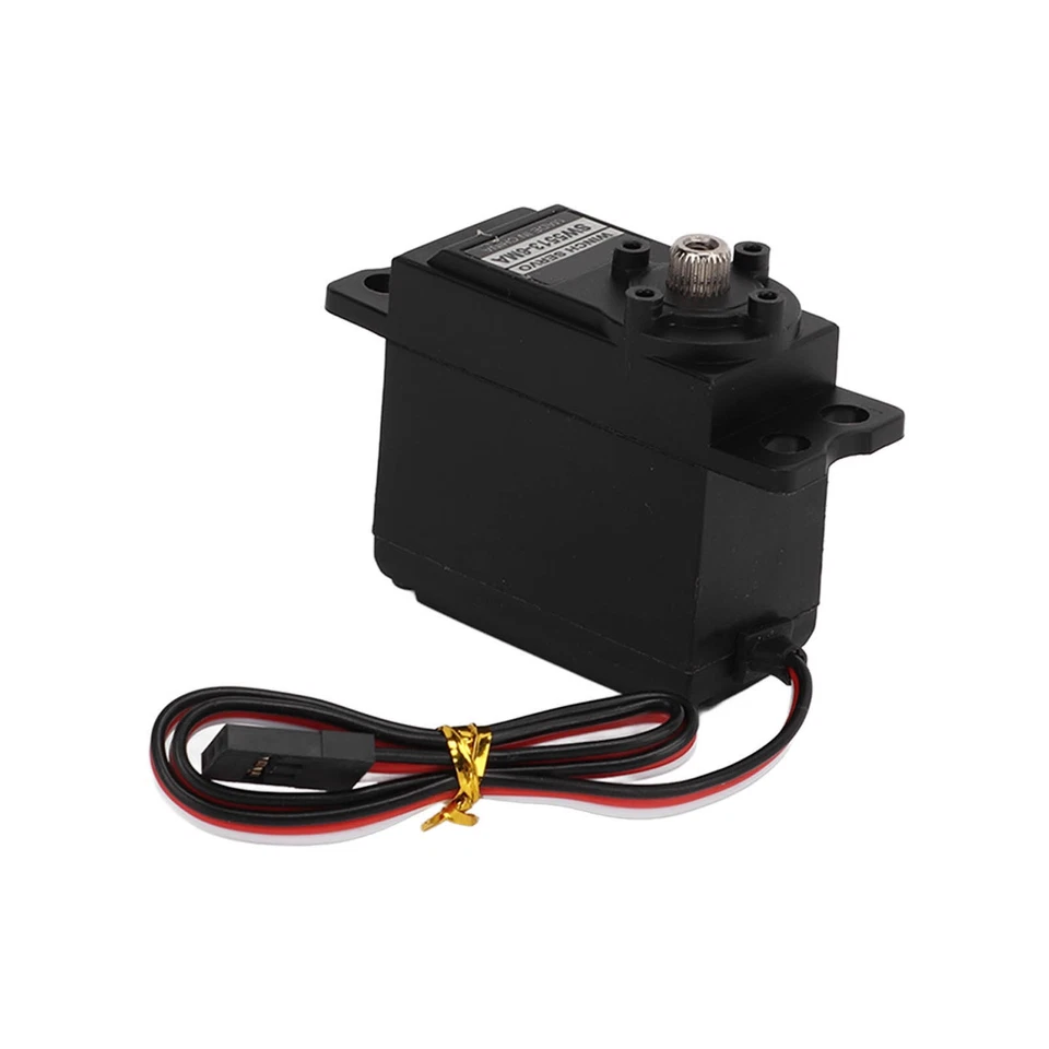 Servomotor Getriebe Schwarz Metallgetriebe Legierung Segelwinde Analog Servos - Bild 2 von 4