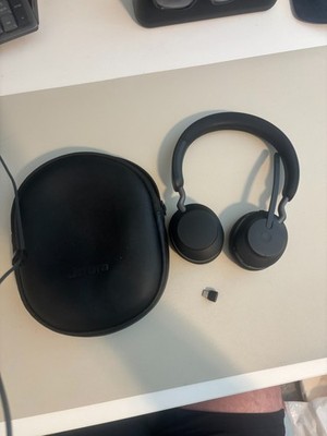 Jabra Evolve2 65 Flex USB-C Wireless On-Ear Headset, MS Teams - Black