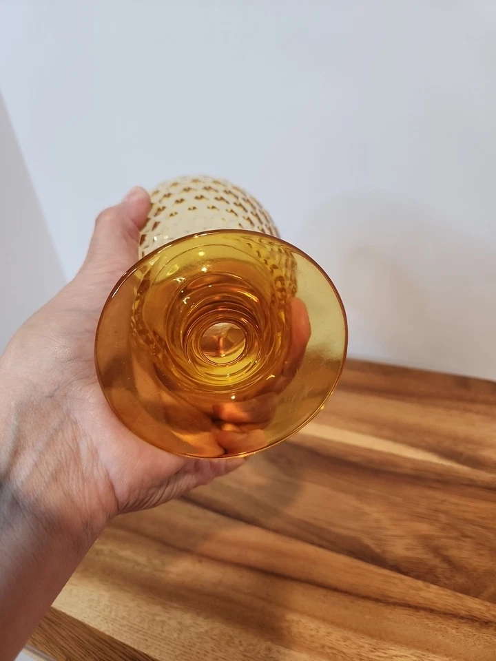 Villeroy & Boch BOSTON GOBLET azafrán/amarillo/ámbar - 14 oz. Usado en excelente estado Foto 4 de 4