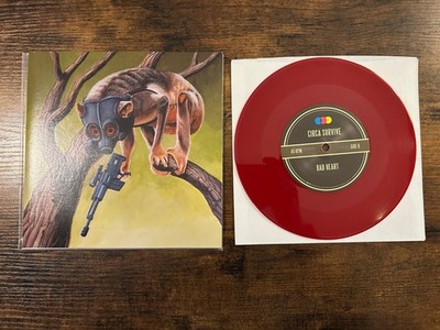 Sunny Day Real Estate / Circa Survive - Lipton With / Bad Heart 7'' Maroon NM/NM