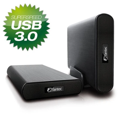 FANTEC DB-AluAir U3 - 3.5 Zoll Aluminiumfestplattengehäuse